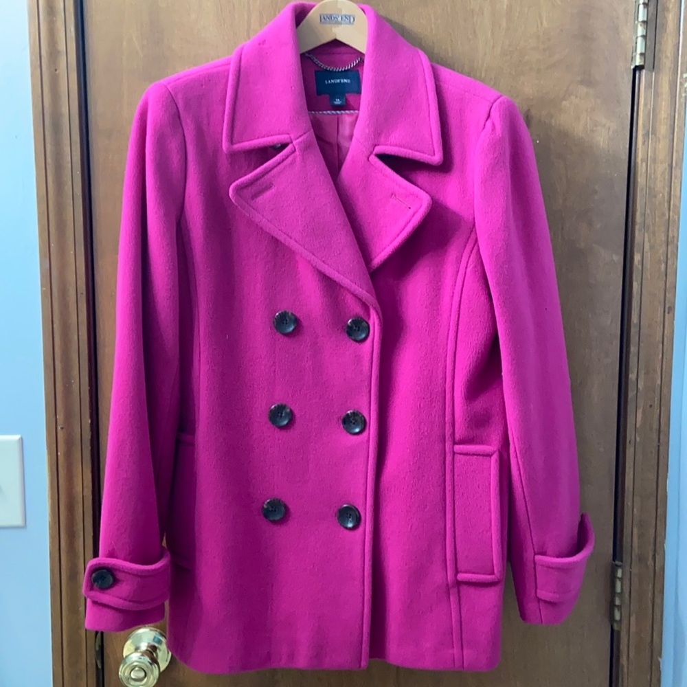 Lands’ End Peacoat